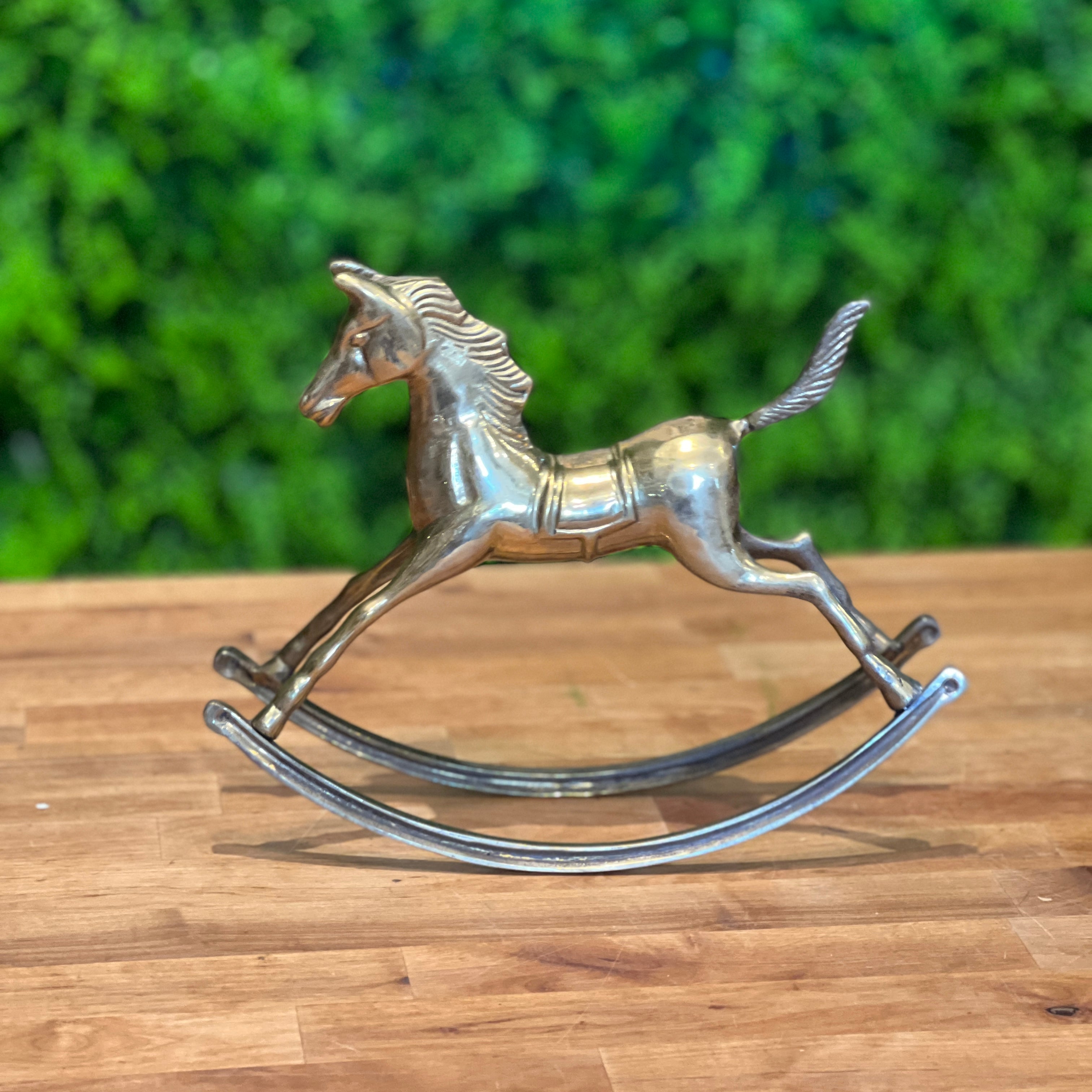 Brass Rocking Horse Sap & Seedling Market
