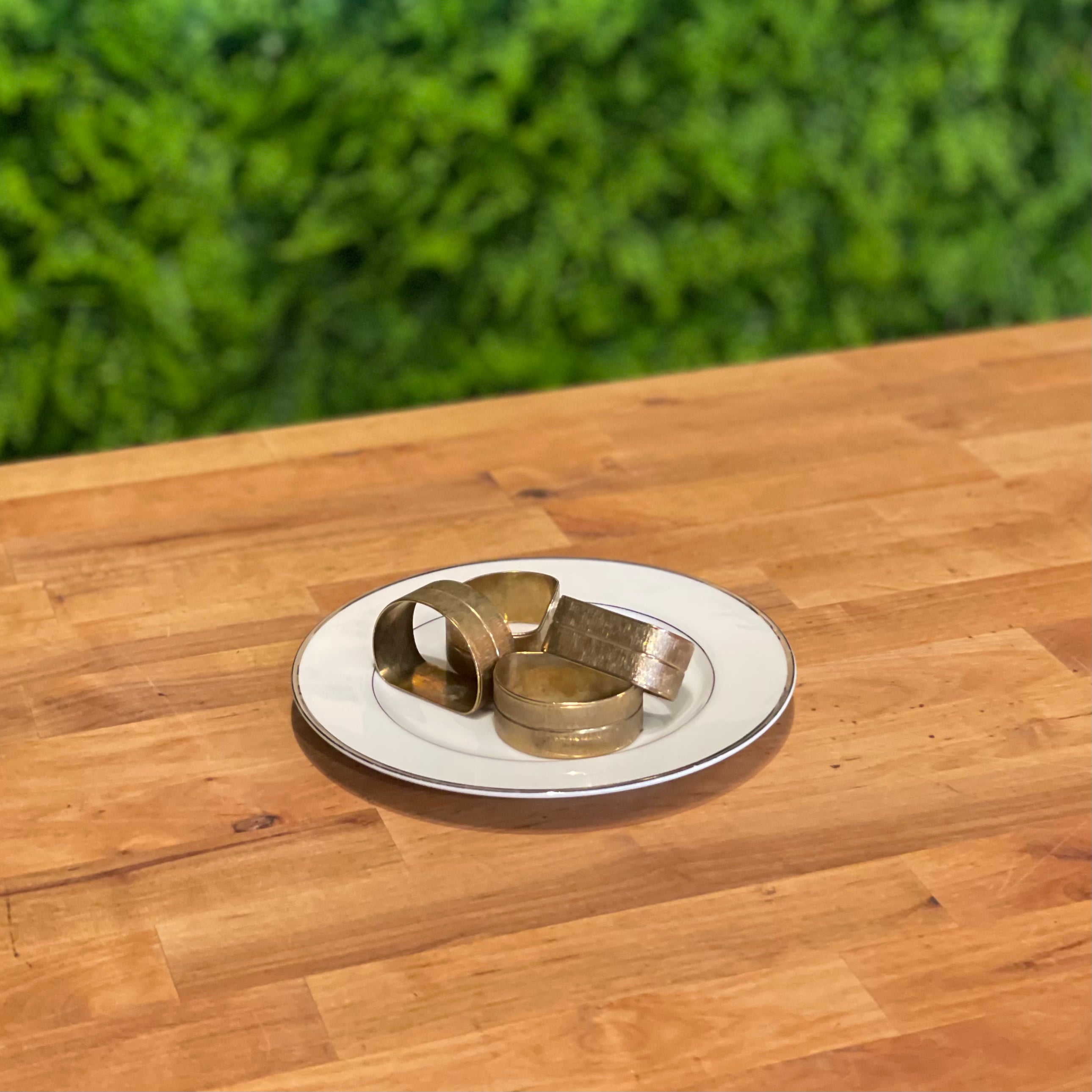 Gold Napkin Ring (Set of 4) Sap & Seedling Market