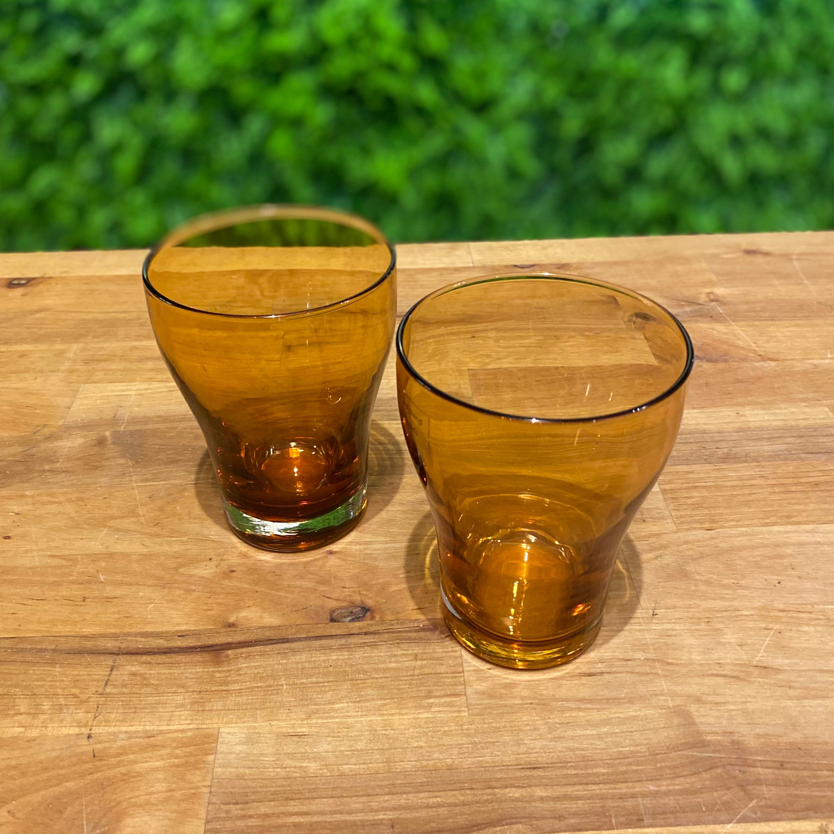 Amber Glasses (Set of 2) Sap & Seedling Market