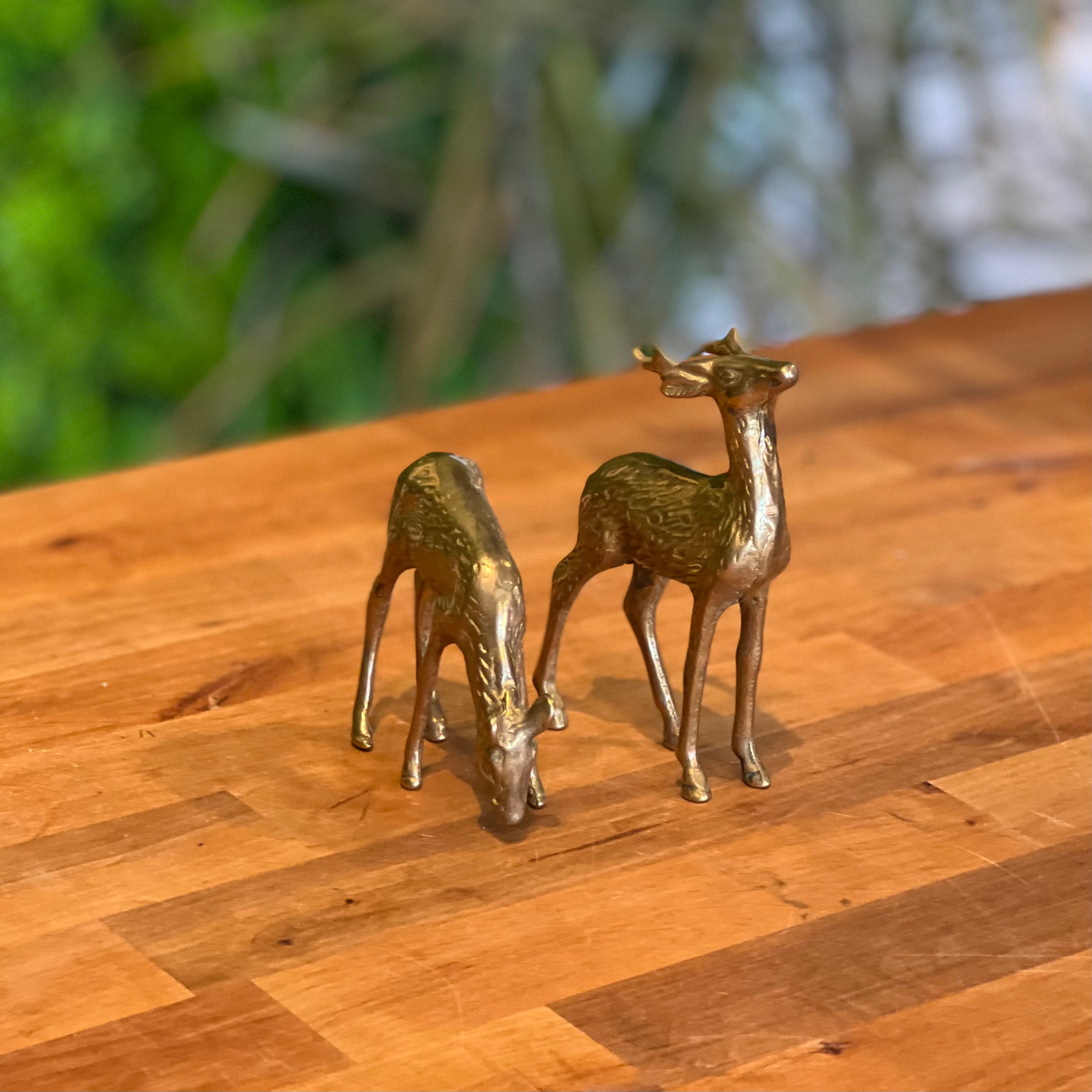 Brass Deer Set Sap & Seedling Market