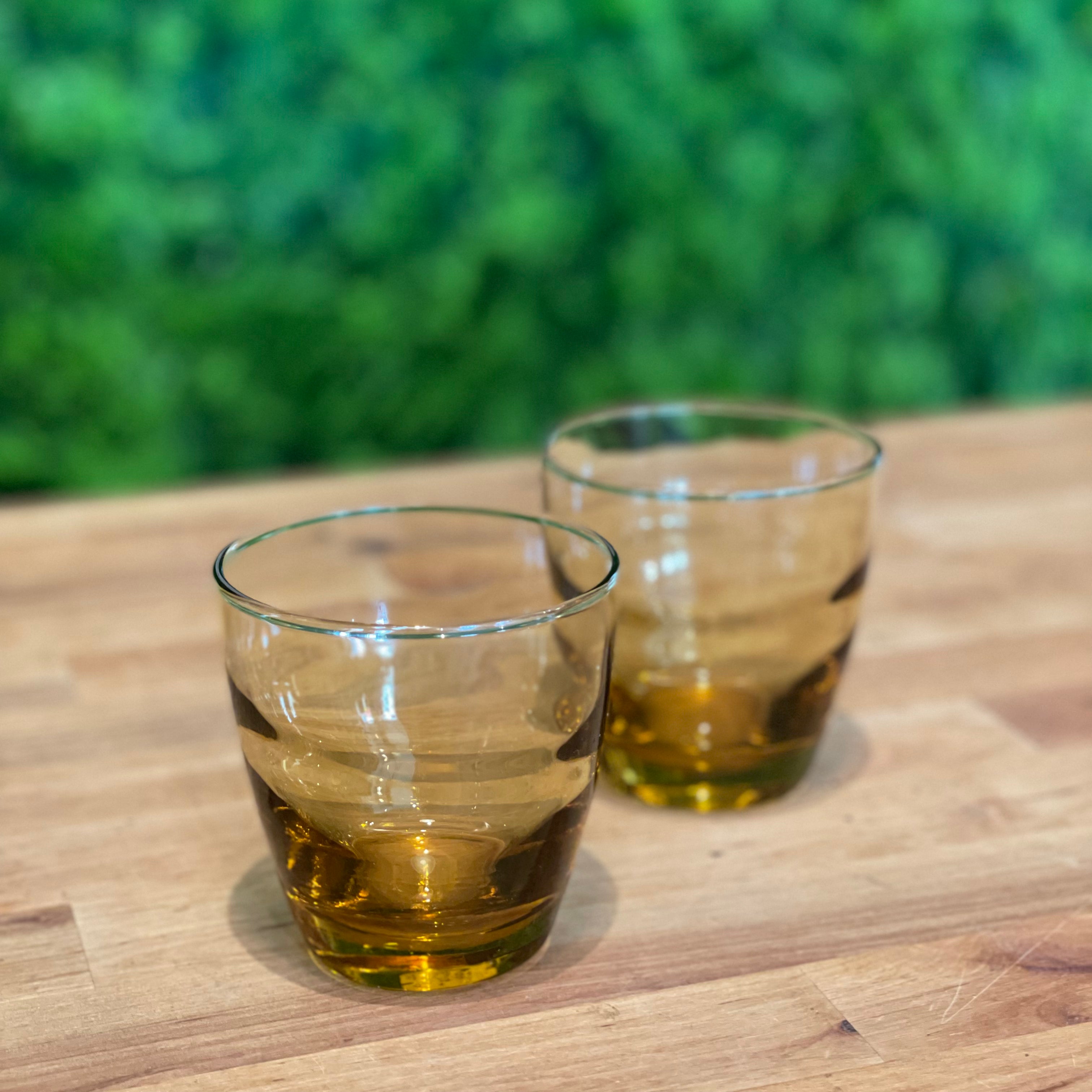 Amber Glasses (Set of 2) Sap & Seedling Market